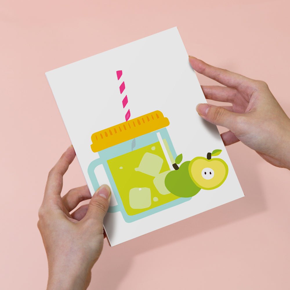 Sunny Sip Collection - Mini Paint by Numbers Kit (6 Pieces) paint by numbers kit