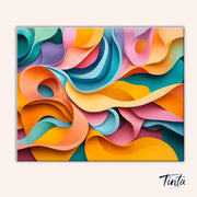 Soft Motion Layers paint by numbers kit
