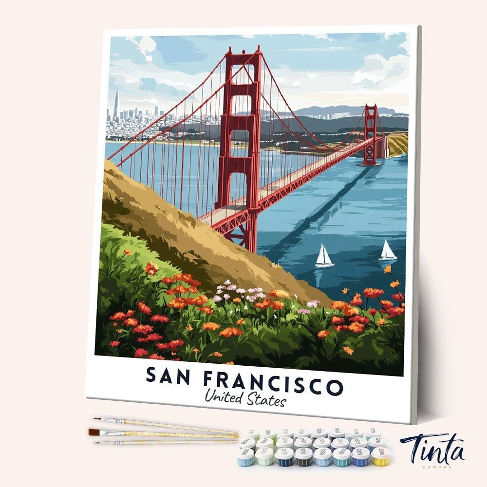 San Francisco - Póster de viaje