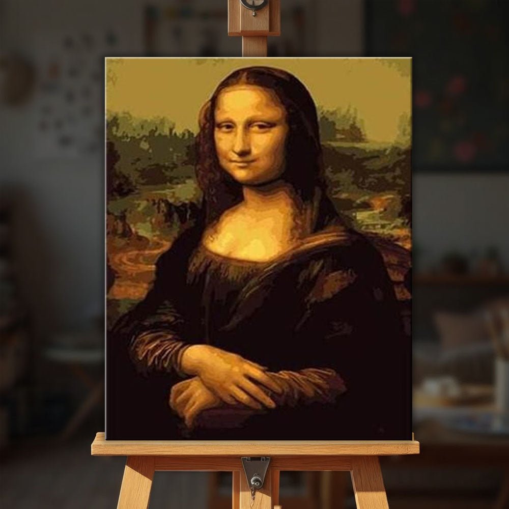 Mona Lisa - Leonardo Da Vinci paint by numbers kit