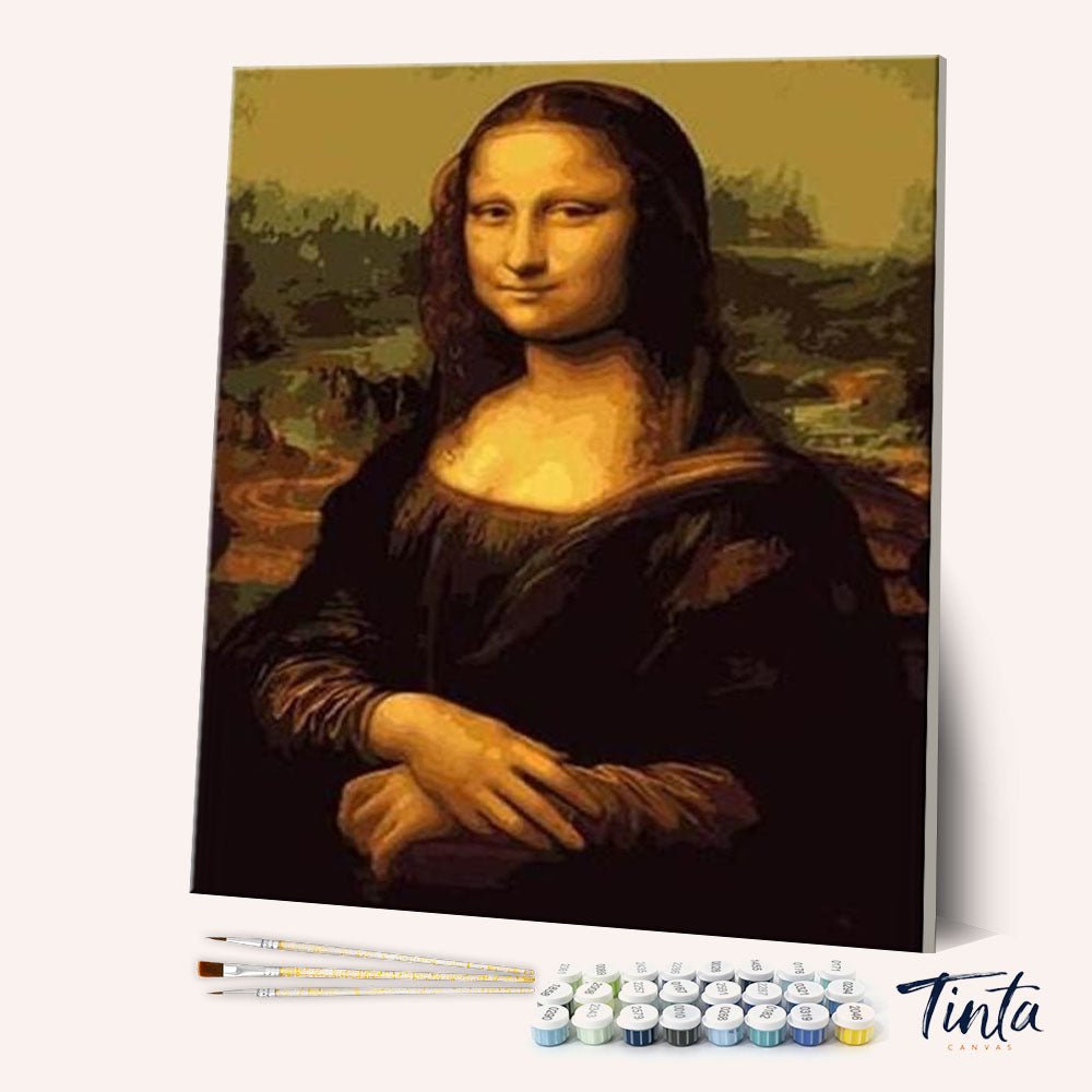 Mona Lisa - Leonardo Da Vinci paint by numbers kit