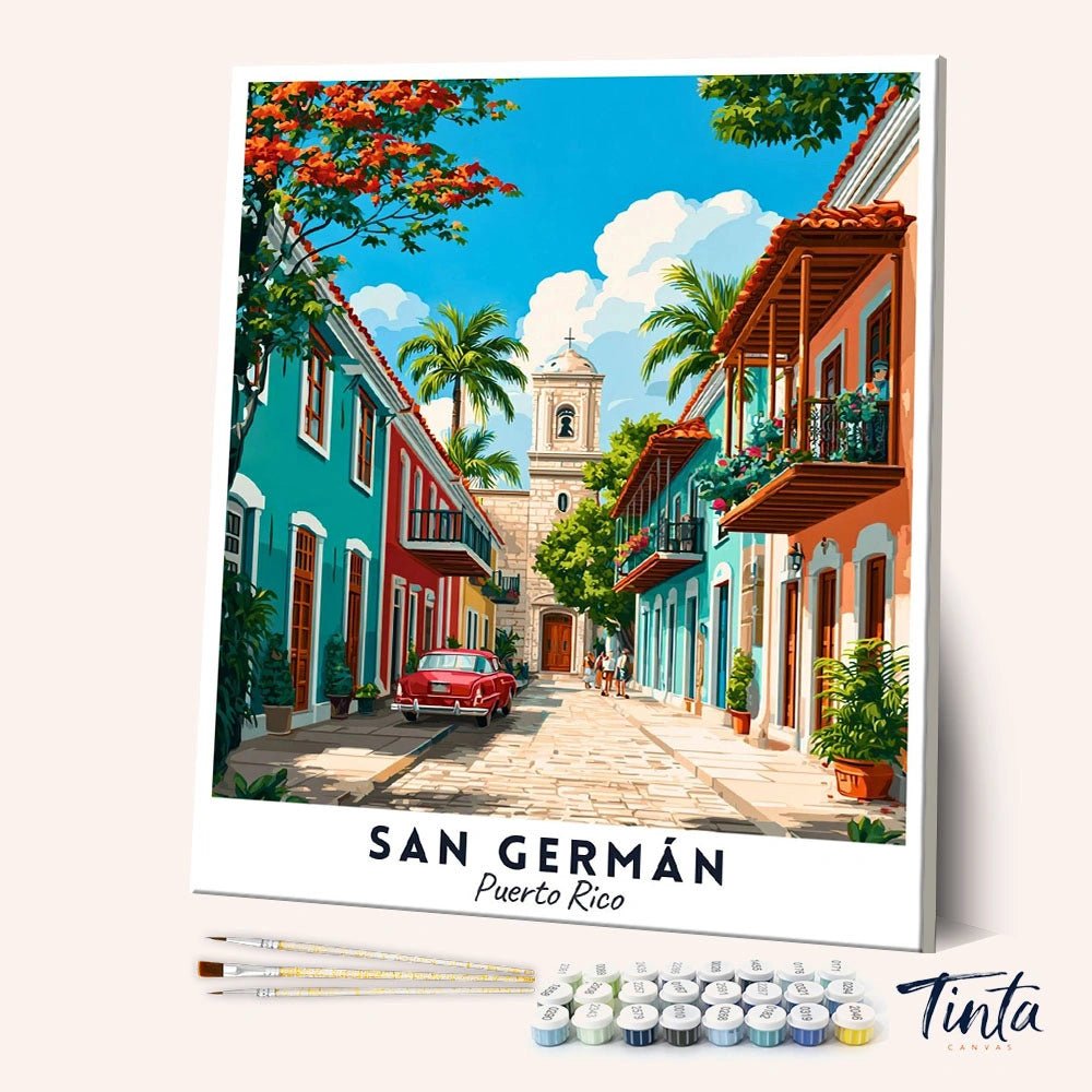 San Germán - Cartel de viaje