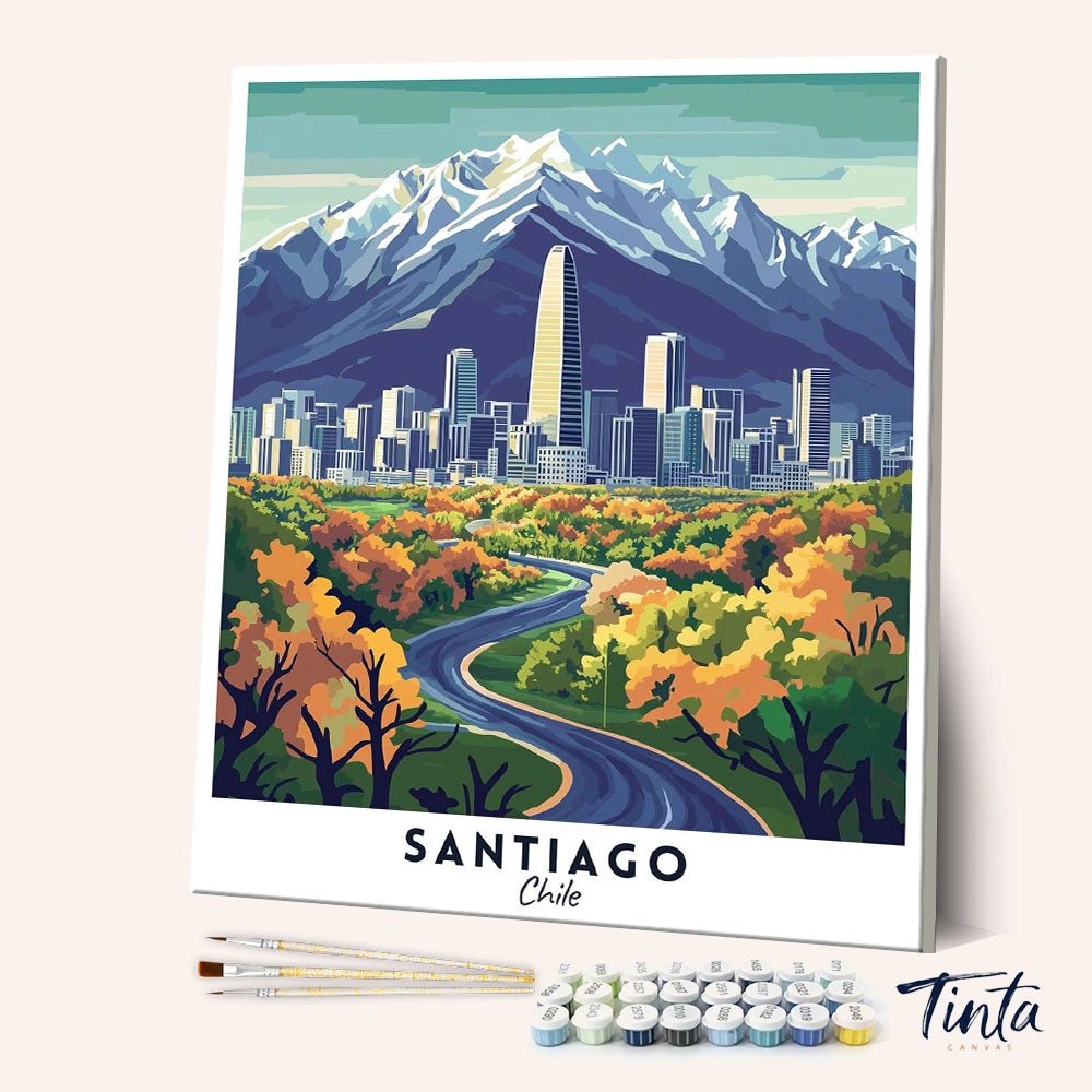 Santiago - Póster de viaje