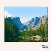 Rocky Mountain National Park paint by numbers kit