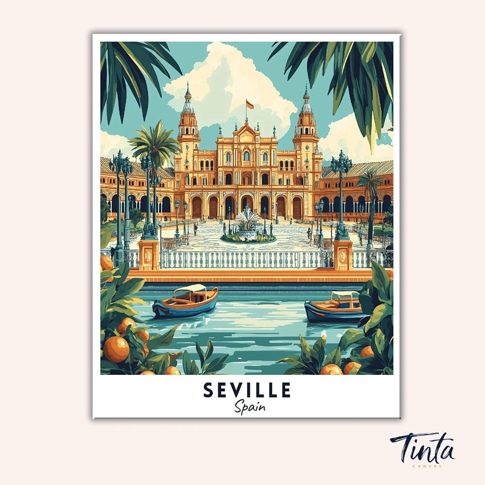 Sevilla - Póster de viaje