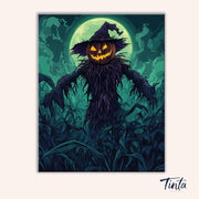 Midnight Scarecrow paint by numbers kit
