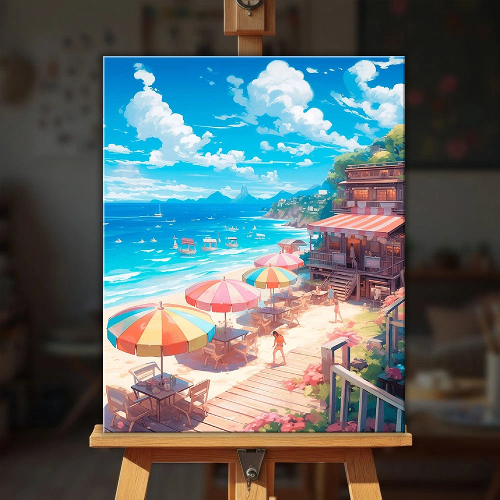 Coastal Café Escape