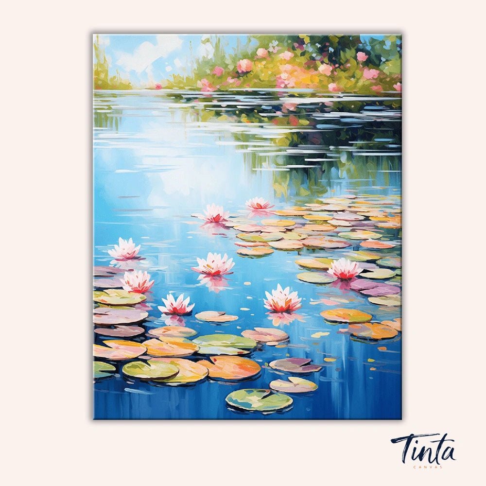 Lilywater Calm paint by numbers kit