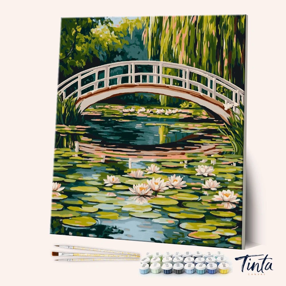 Series of Water Lillies - Claude Monet's paint by numbers kit