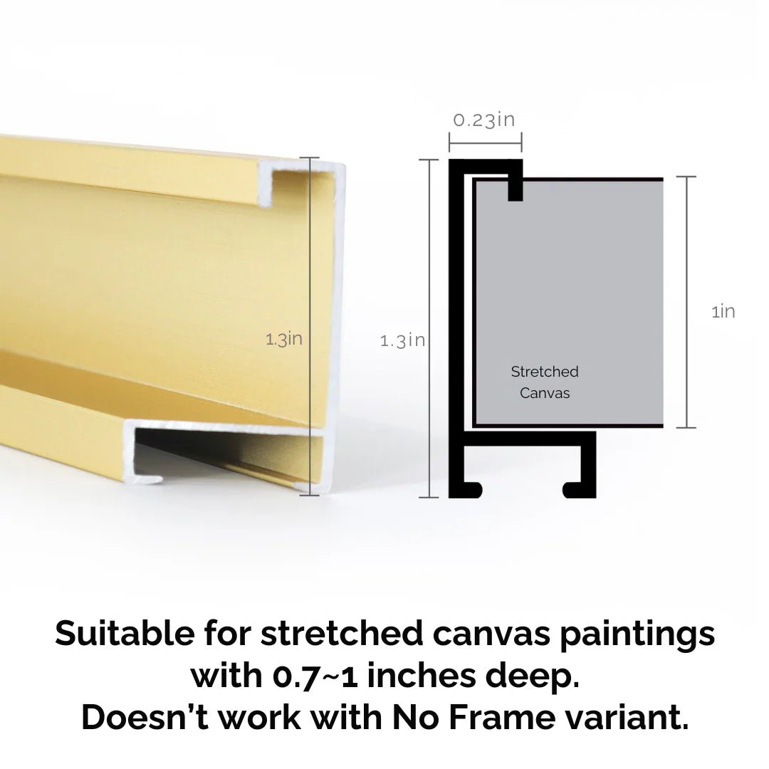 Modern Frame Kit paint by numbers kit