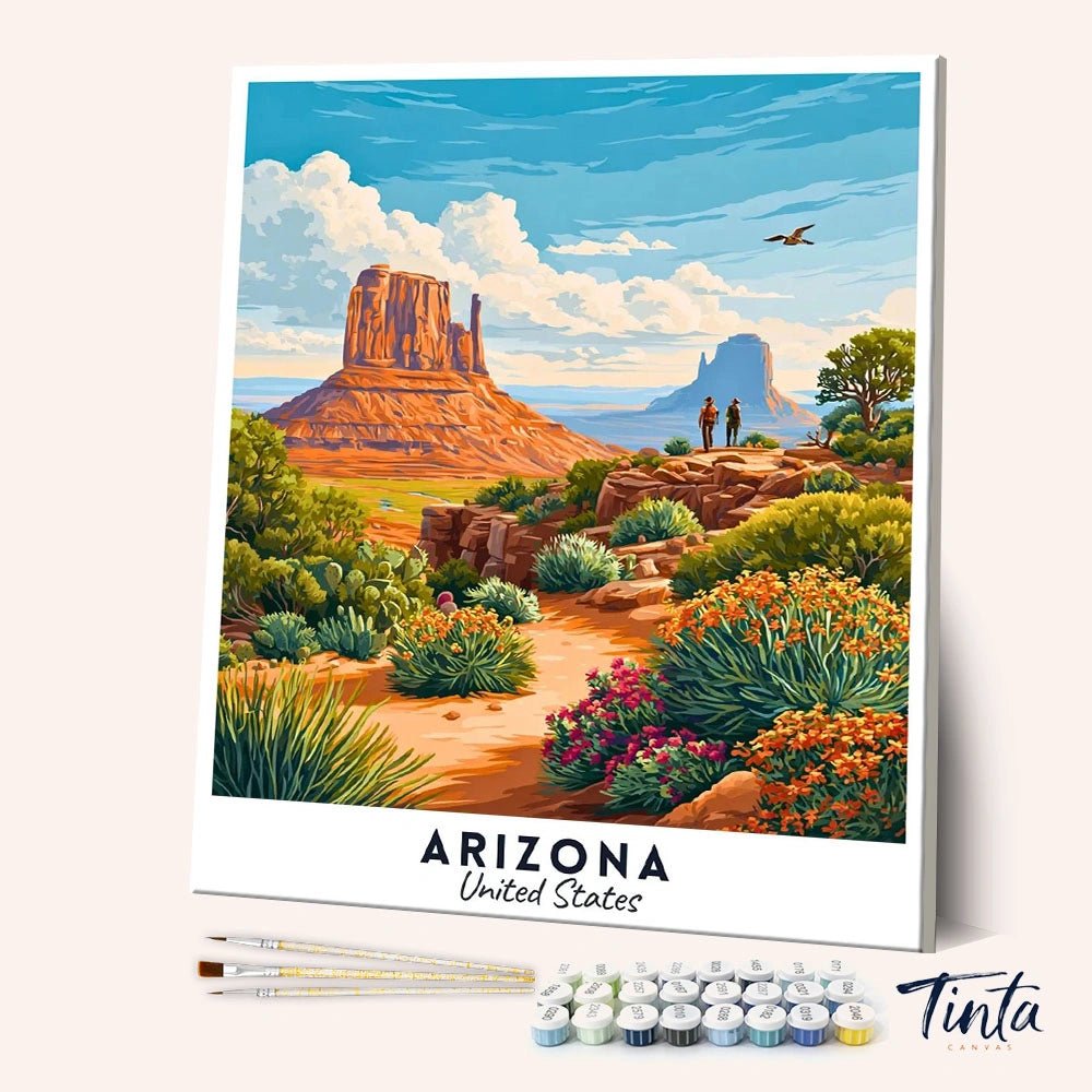 Arizona - Póster de viaje