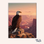 Above It All paint by numbers kit