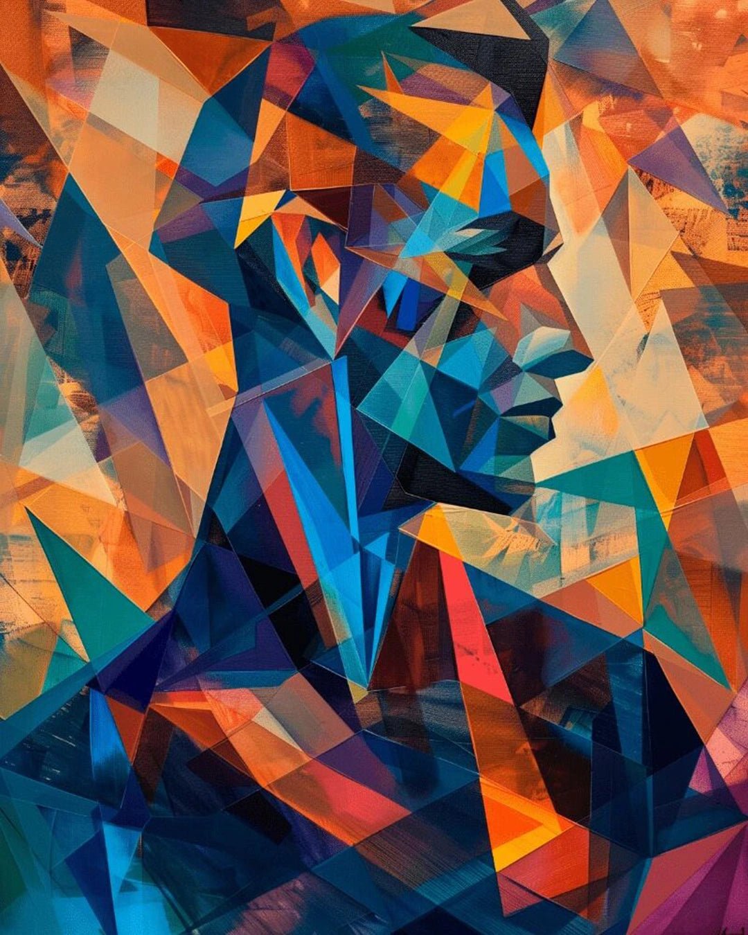 Shattered Mind paint by numbers kit