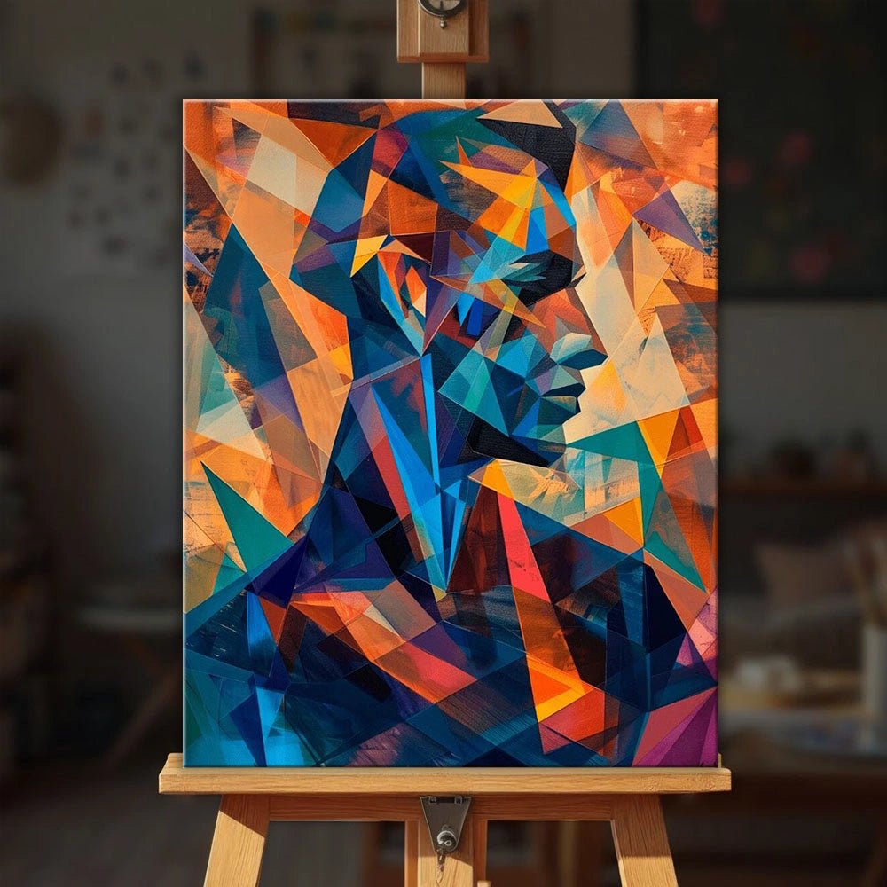 Shattered Mind paint by numbers kit