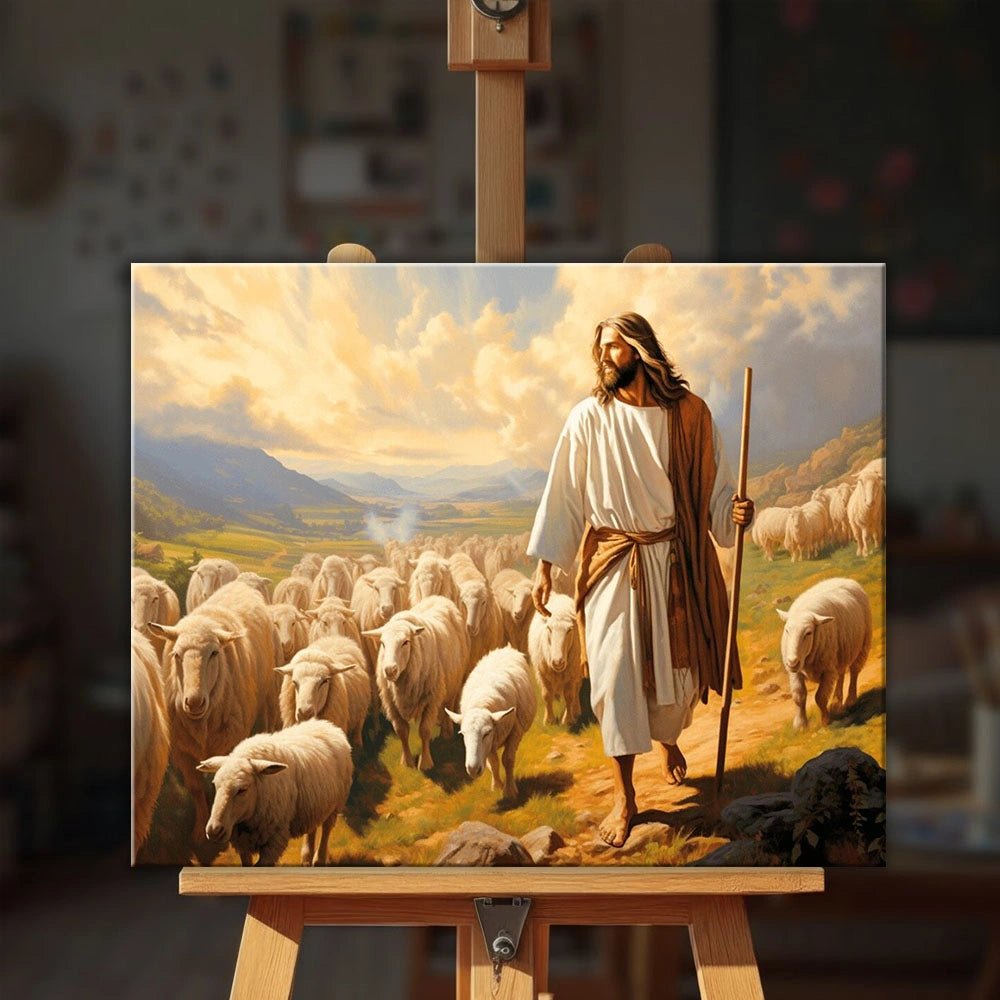 Shepherd's Journey paint by numbers kit