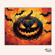 Midnight Jack paint by numbers kit