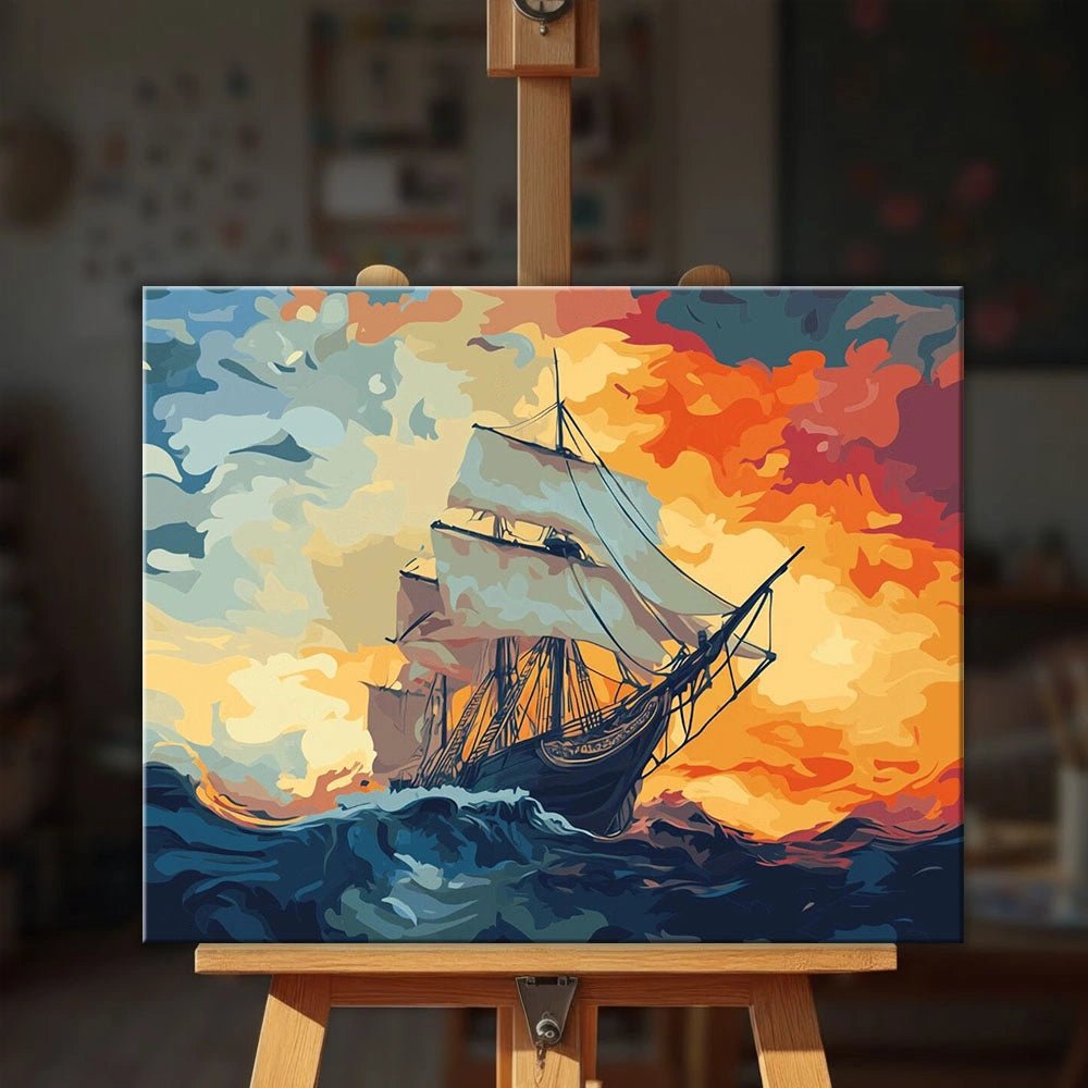 Stormbound Voyager paint by numbers kit