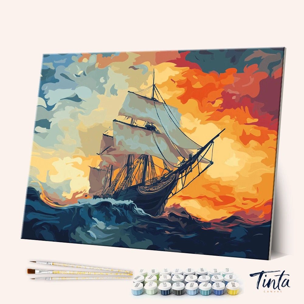 Stormbound Voyager paint by numbers kit