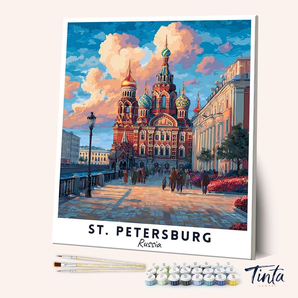 San Petersburgo - Póster de viaje