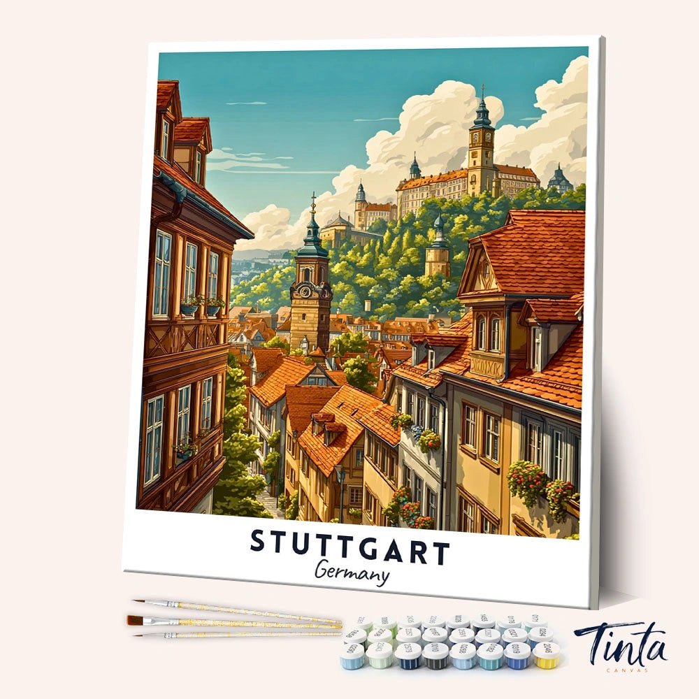 Stuttgart - Póster de viaje
