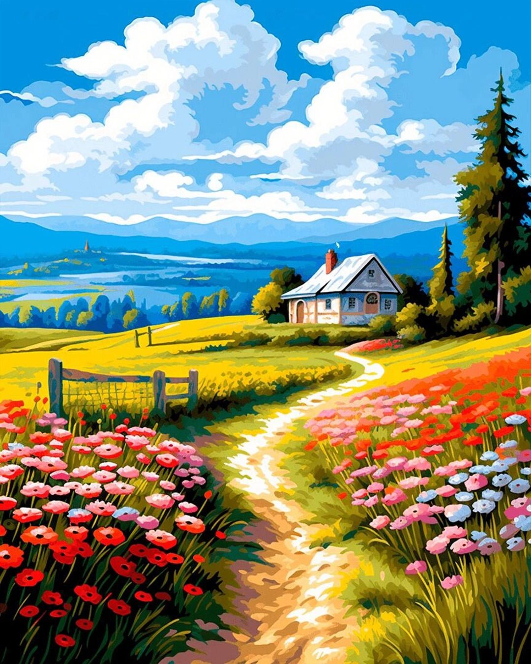 Pastoral Symphony paint by numbers kit