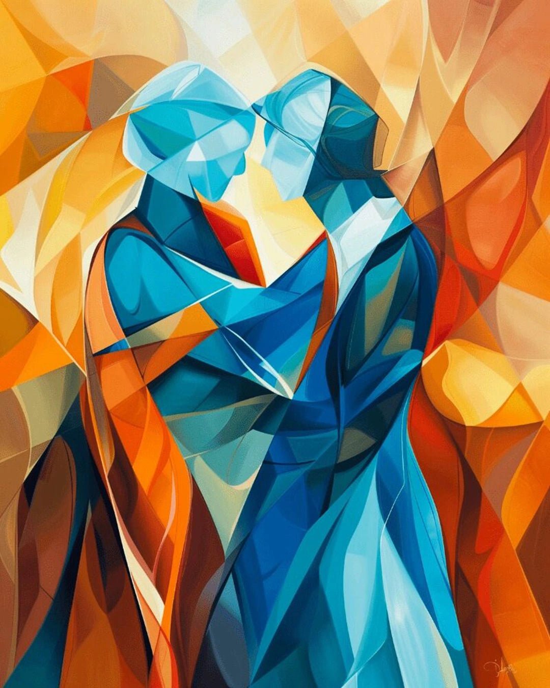 Soulmates paint by numbers kit