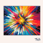 Spectrum Burst paint by numbers kit