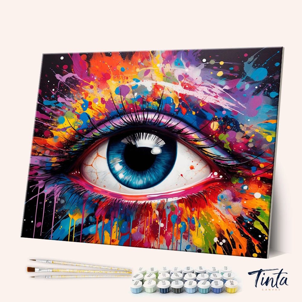 Spectrum Gaze paint by numbers kit