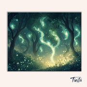 Spirit Forest paint by numbers kit