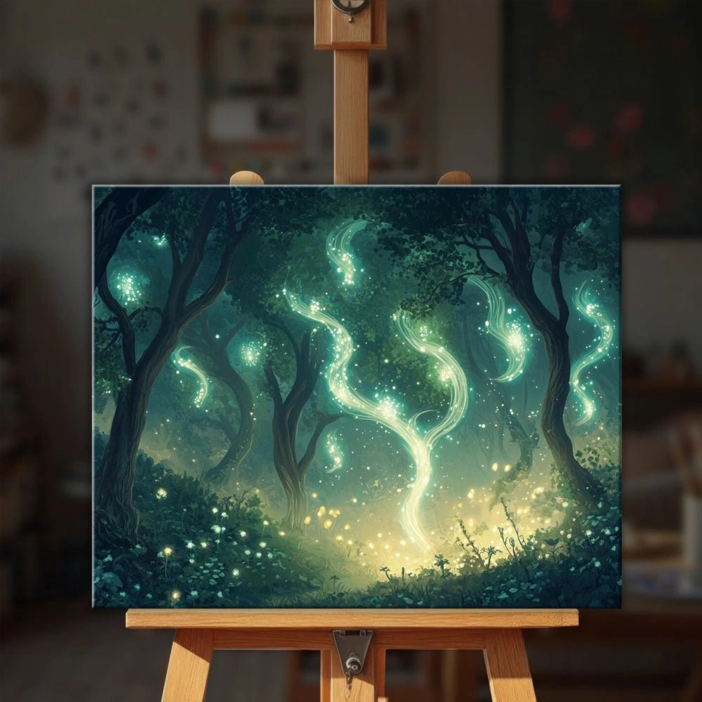 Spirit Forest paint by numbers kit
