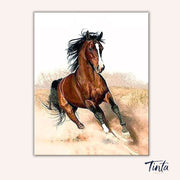 Untamed Spirit paint by numbers kit