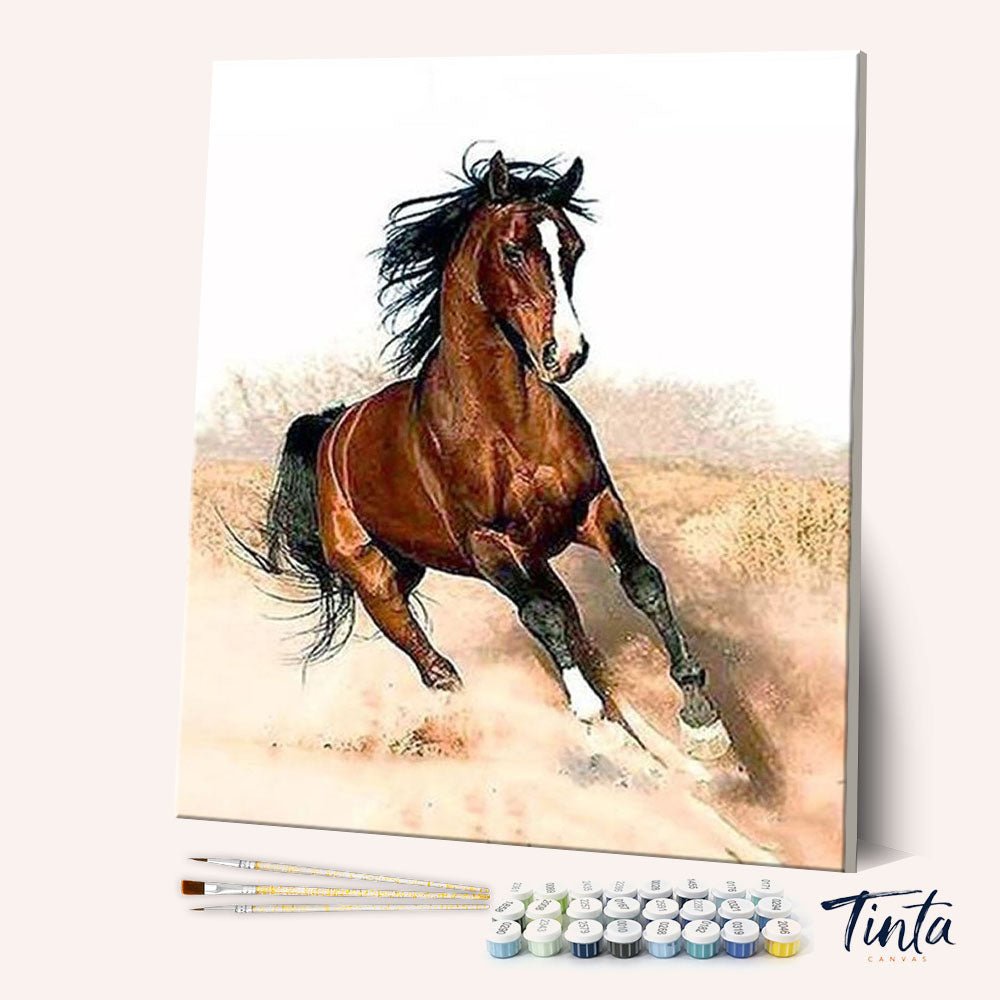 Untamed Spirit paint by numbers kit