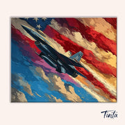 Patriot Sky Ascent paint by numbers kit