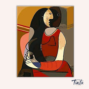 Seated Woman - Pablo Picasso paint by numbers kit