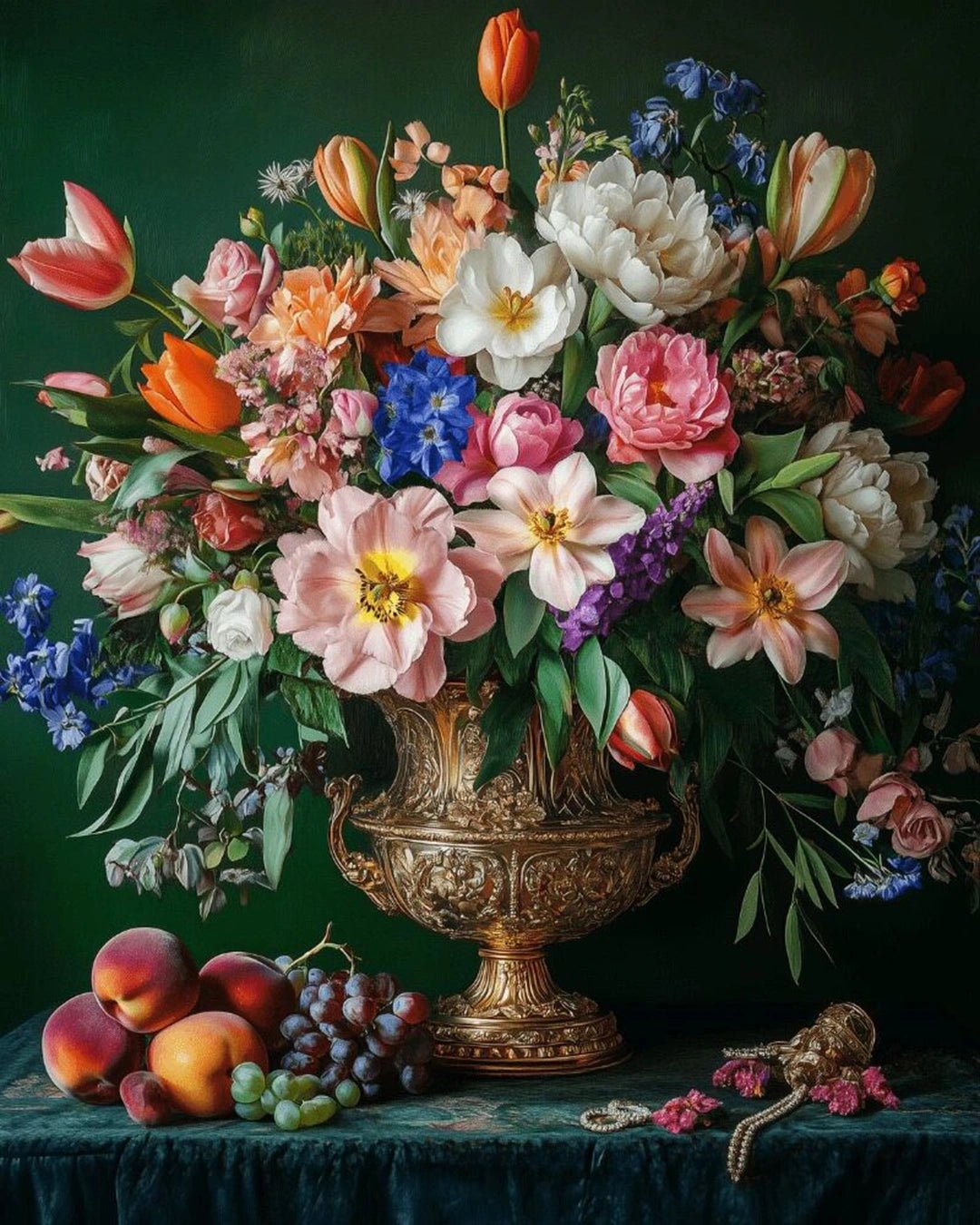 Still Life Goblet paint by numbers kit