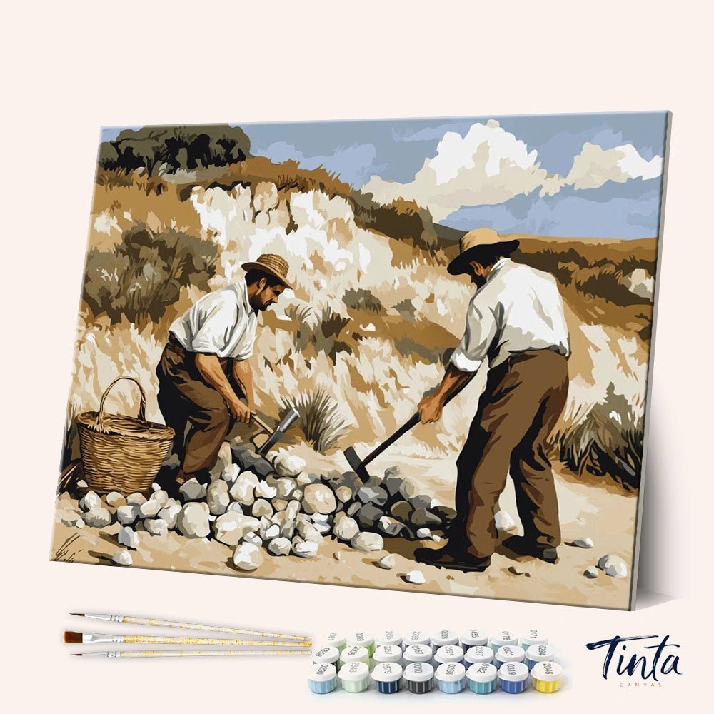 Stone Breakers paint by numbers kit