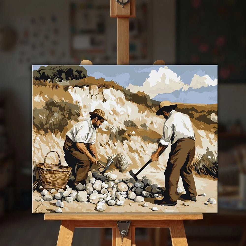 Stone Breakers paint by numbers kit