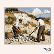 Stone Breakers paint by numbers kit