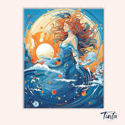 Ocean Sun Muse paint by numbers kit