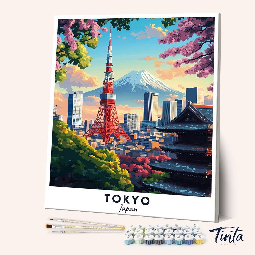 Tokio - Póster de viaje