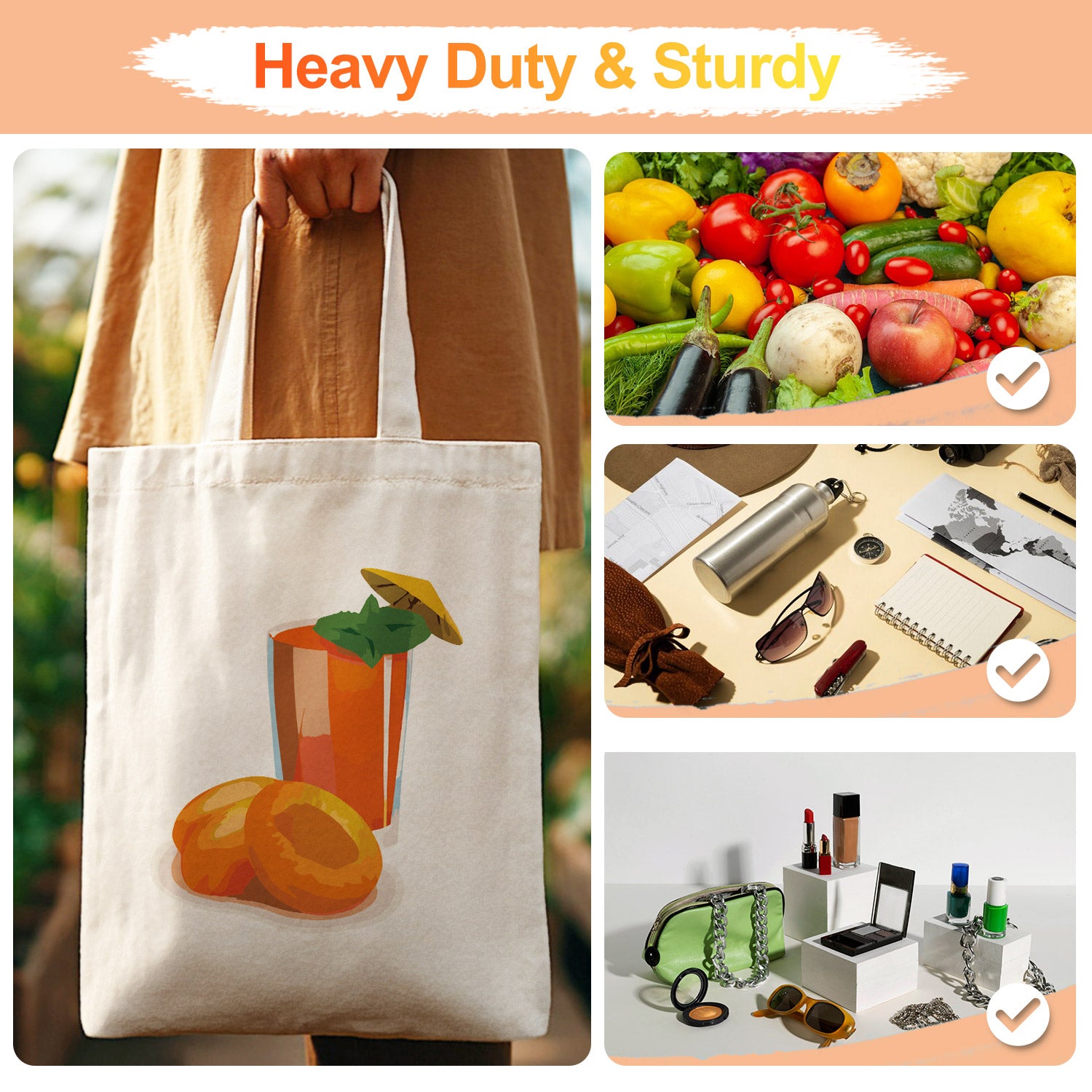 Citrus Refresh Carry Bag paint by numbers kit