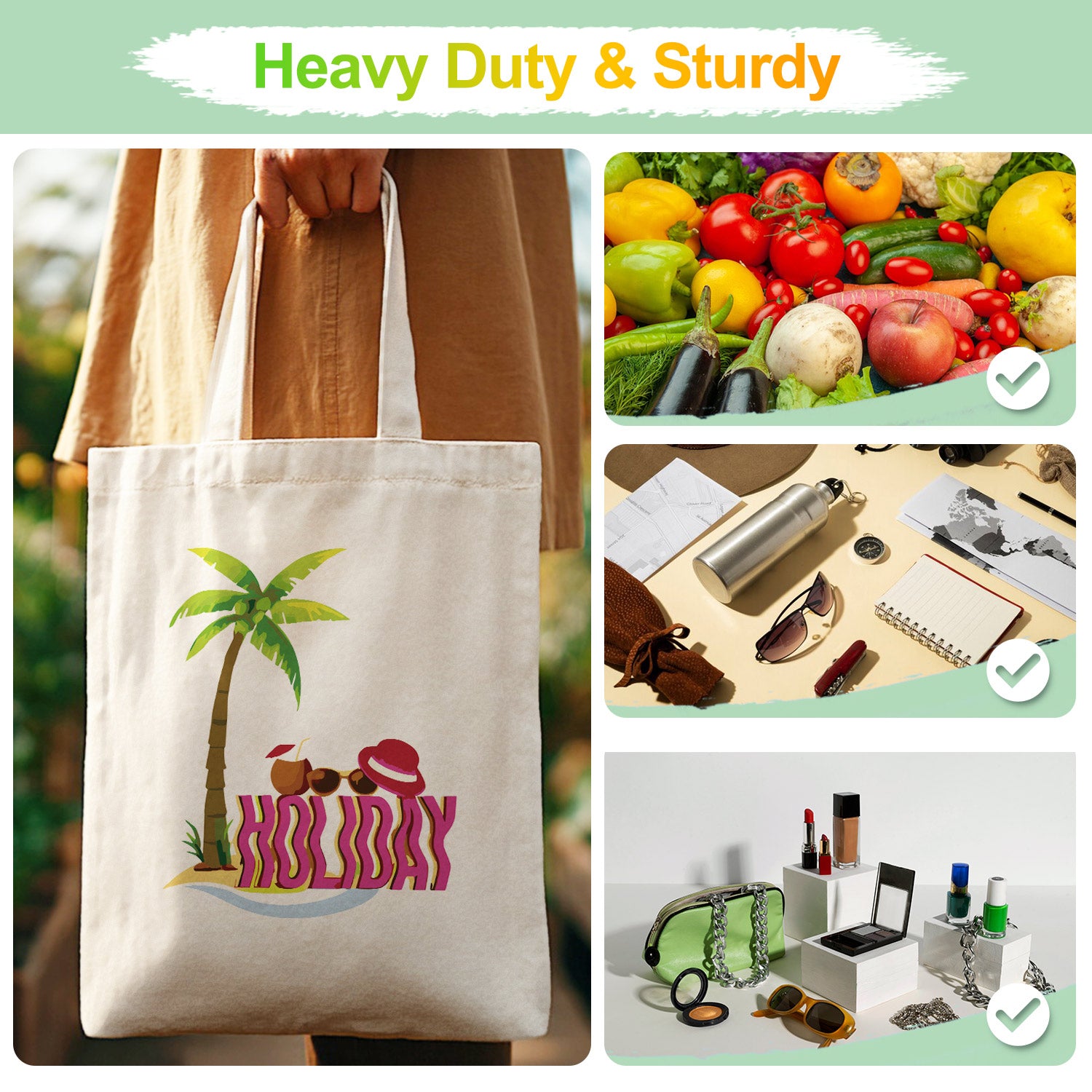 Island Holiday Carry Bag paint by numbers kit