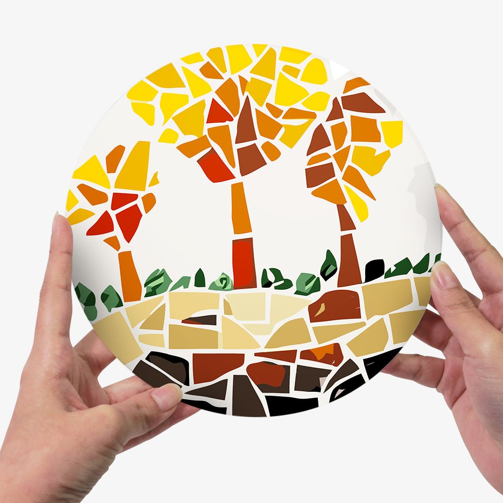 Sunstone Palms (6 Pieces) paint by numbers kit