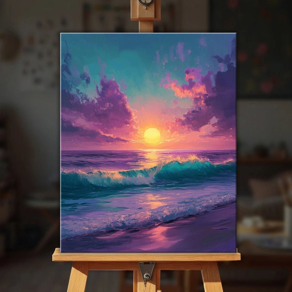 Day’s End paint by numbers kit