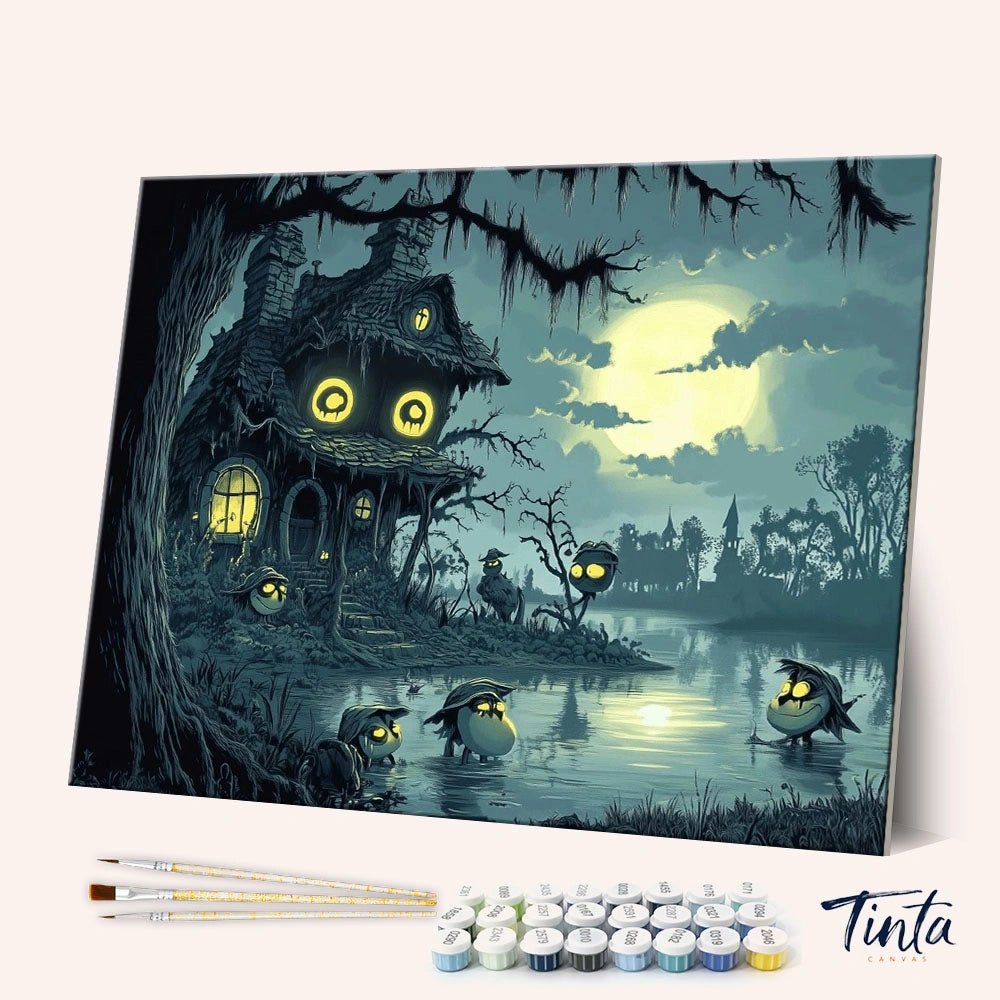 Midnight Hollow paint by numbers kit