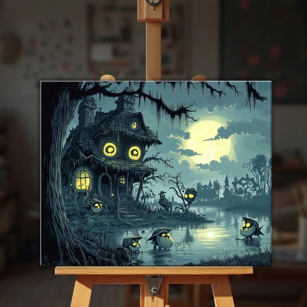 Midnight Hollow paint by numbers kit