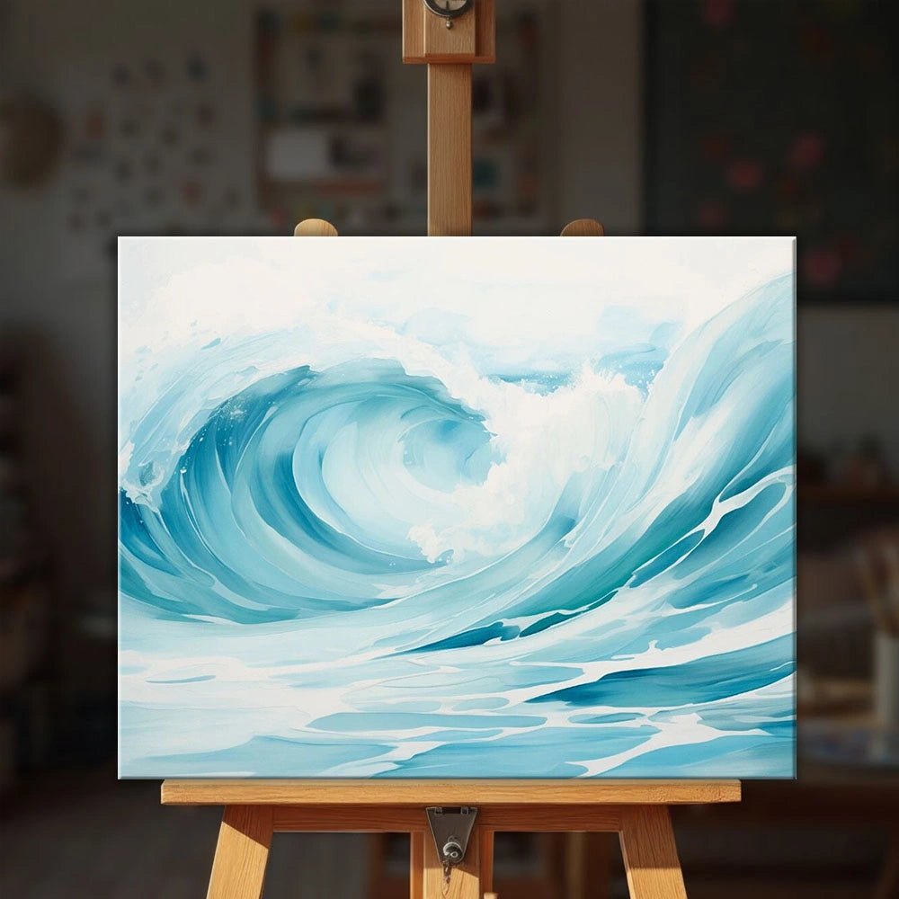 Soft Tide paint by numbers kit