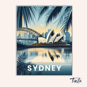 Sydney View paint by numbers kit
