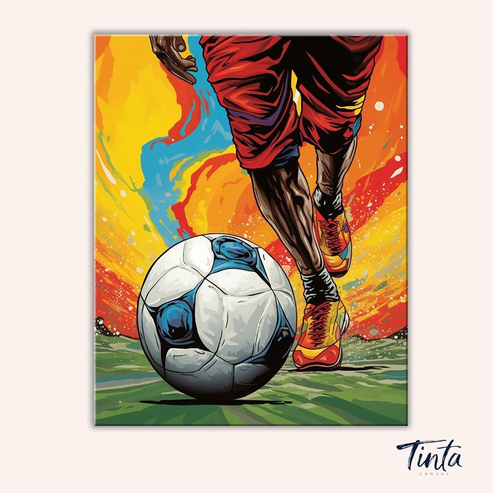 Match Day paint by numbers kit