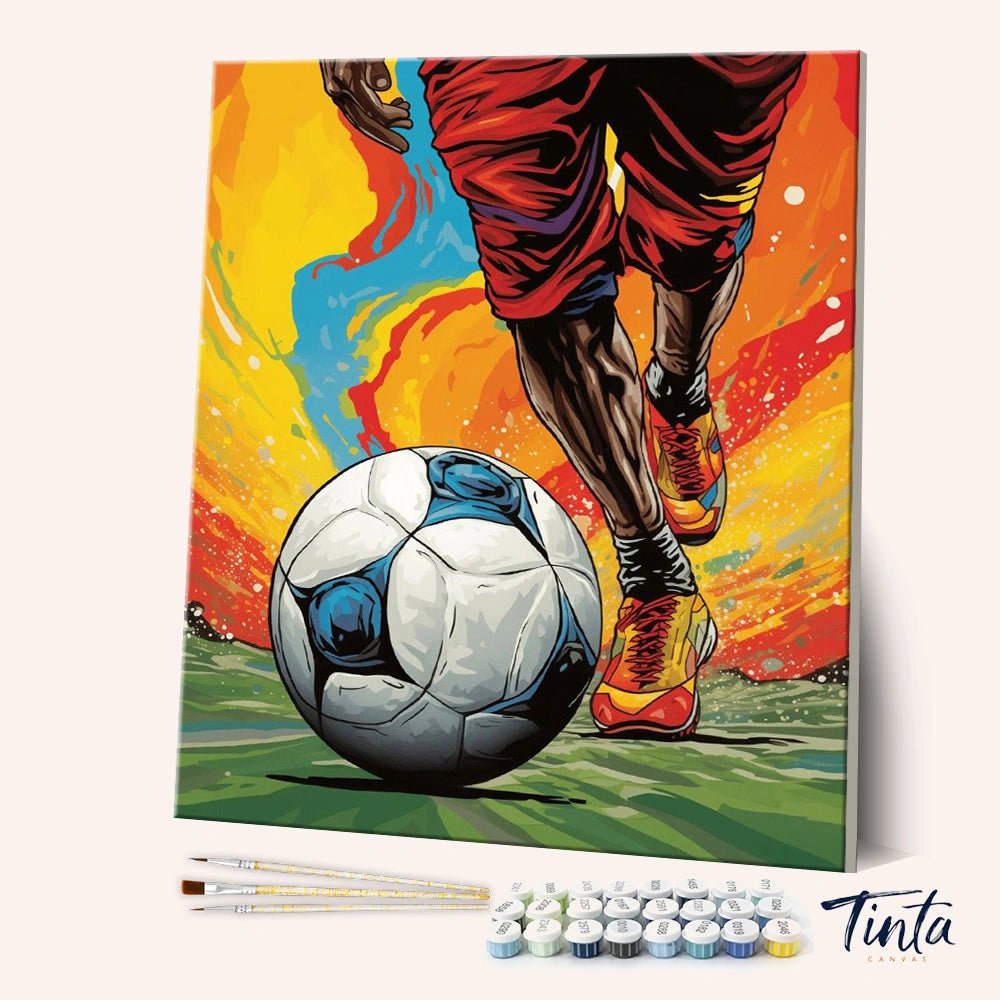 Match Day paint by numbers kit
